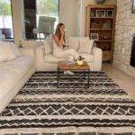 ALFOMBRA YUTE BEREBER NEGRO 240X170