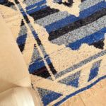 JARAPA AZTECA AZUL 200X140