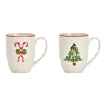 Taza motivo navideño