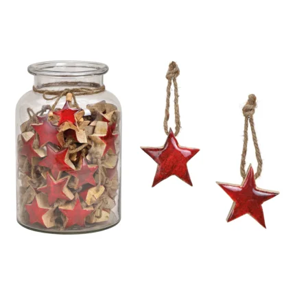 Colgador estrella ROJO