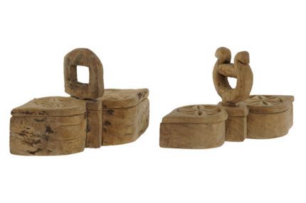 CAJA TECA ANTIGUA MASAJE NATURAL
