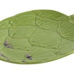 PLATO GRES ALCACHOFA VERDE GRANDE