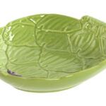 PLATO GRES ALCACHOFA VERDE HONDO