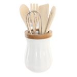 UTENSILIOS SET 6 PORCELANA BAMBU