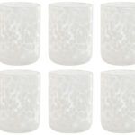 VASO SET 6 CRISTAL VINTAGE