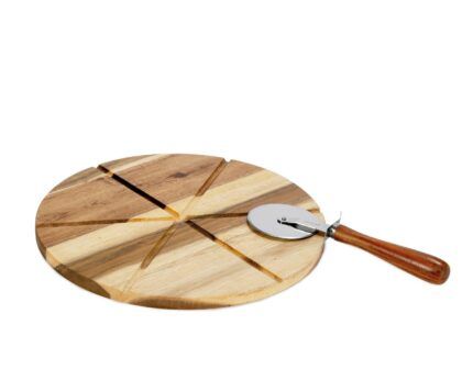 TABLA PIZZA C/CORTAD ACACIA