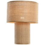 LAMPARA SOBREMESA BAMBU NATURAL MARRON