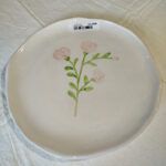 PLATO FLOR ROSA