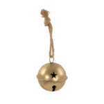 CASCABEL GRANDE METAL DORADO