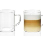 SET 2 TAZAS VIDRIO 300ML
