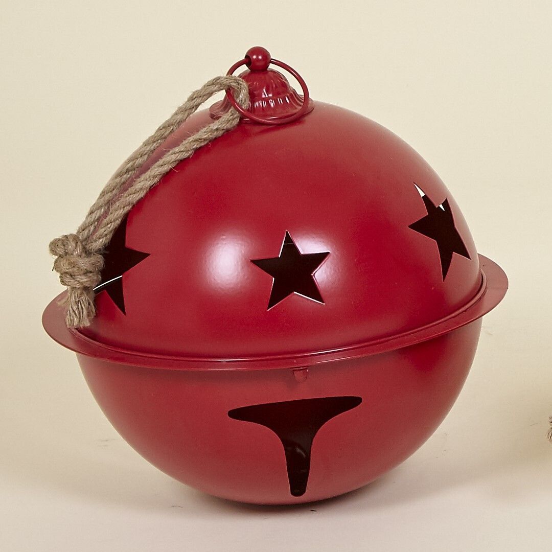 Y7LU00019062 CASCABEL GIGANTE ROJO METAL - Imagen 1
