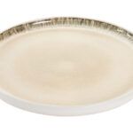 PLATO GRES ESMALTADO 27X27X2 BEIGE