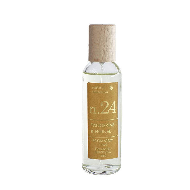 cerabella_numbers_RSPERF24 Spray Nº24 100ml MANDARINA & HINOJO - Imagen 1