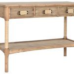 CONSOLA ABETO CUERDA 110X40X79,5 NATURAL