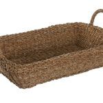 BANDEJA SEAGRASS YUTE 54X35X22 NATURAL