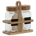 ESPECIERO SET 2 CRISTAL BAMBU 120ML