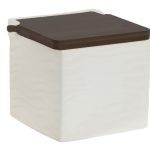 SALERO PORCELANA BAMBU 13X12X12,5 BLANCO