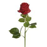 FLOR SEDA PE  TACTO REAL ROJO