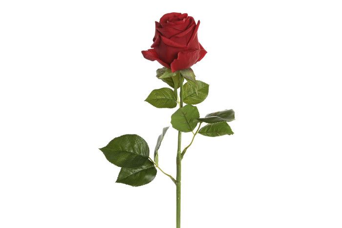 JA-224079 FLOR SEDA PE TACTO REAL ROJO - Imagen 1