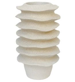 JR-227448 (1) JARRÓN BEIGE WATERPROOF - Imagen 1