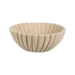 CENTRO MESA BEIGE CERÁMICA DECORACIÓN 27 X 27 X 11 CM