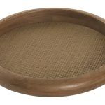 BANDEJA ACACIA RATAN 29X29X3