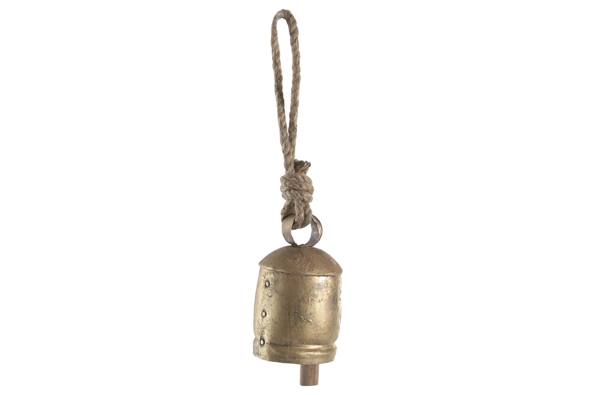 DH-227519 CAMPANA HIERRO CUERDA 7X7X30 DESGASTADO - Imagen 1