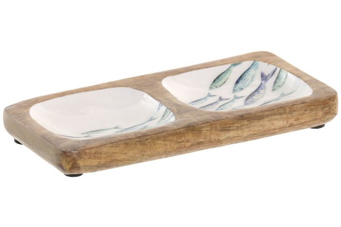 LM-224276 VACIABOLSILLOS MANGO 20X10X2.5 PECES LACADO - Imagen 1