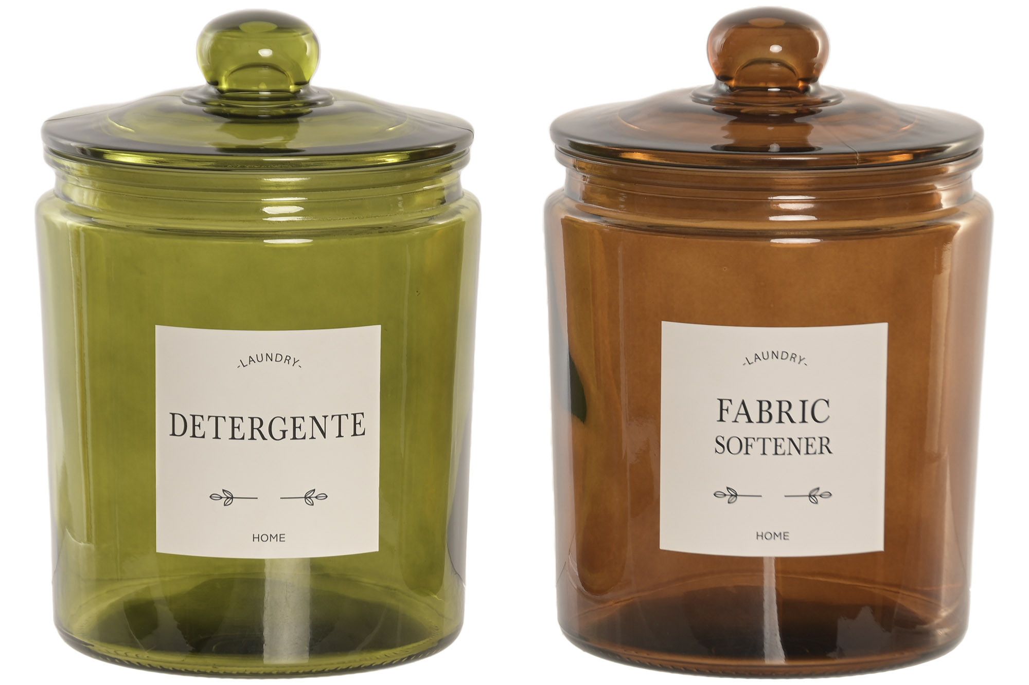 PB-228276 BOTE CRISTAL 14.5X14.5X21 2L. DETERGENTE - Imagen 1