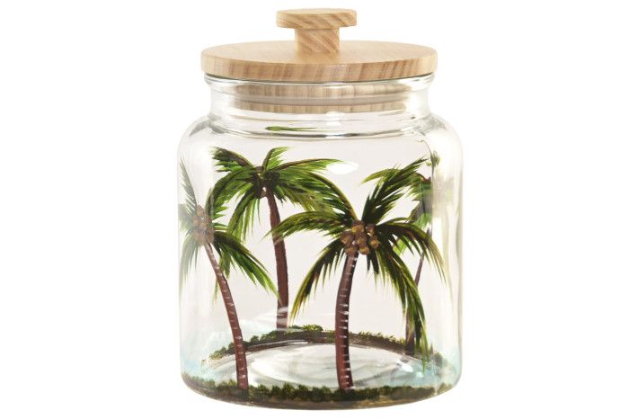 PC-227642 BOTE CRISTAL PINO 16X16X20.6 2.6L. - Imagen 1