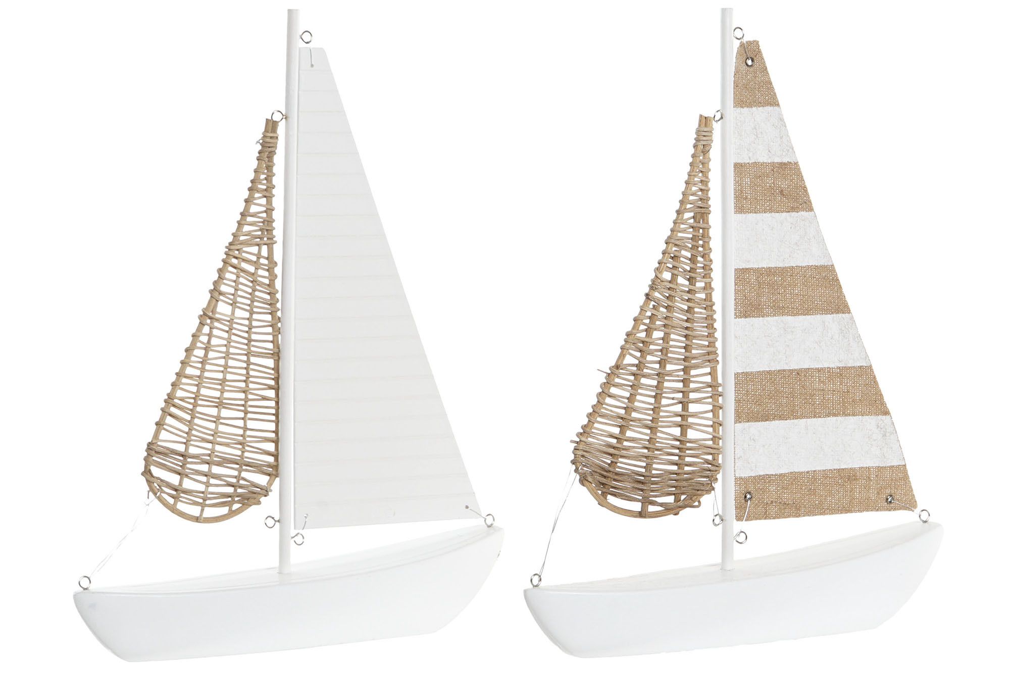 LM-224374 DECORACION MDF MIMBRE 29X5,6X38 VELERO 2 SURT. - Imagen 1