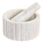 MORTERO MARMOL 12.5X12.5X7.5 BLANCO