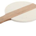 TABLA CORTAR MÁRMOL ACACIA 41X31X2 BLANCO