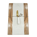 TABLA CORTAR SET 2 MÁRMOL ACACIA 38X23X2