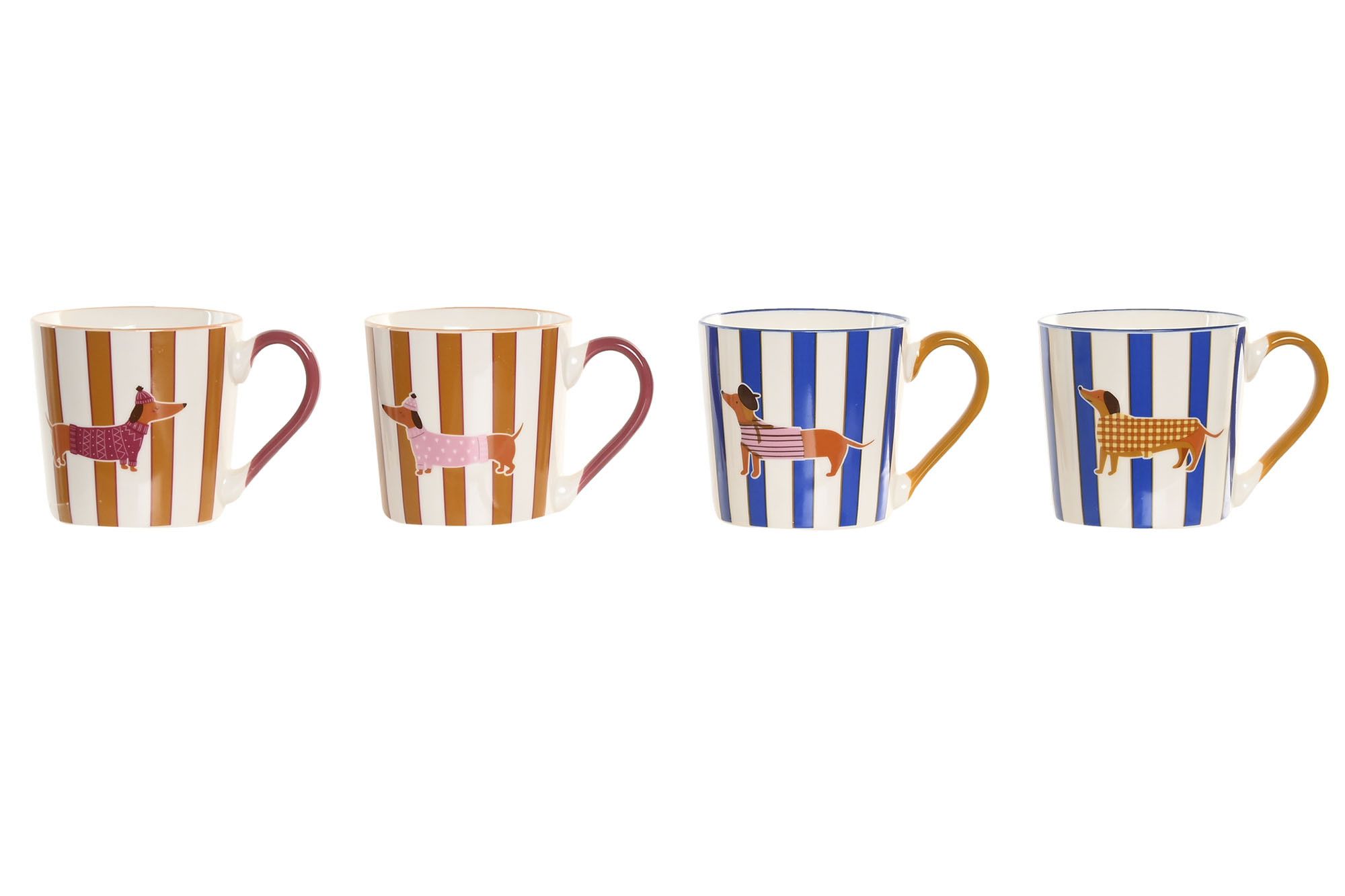 PC-223144_1 MUG PORCELANA 9,4X9X8,8 400ML PERRO - Imagen 1