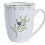 MUG PORCELANA 9.5X13X9.2 360ML. OLIVO VERDE
