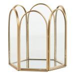 JOYERO CRISTAL DORADO CATALINA 9.2X8.2X9.5