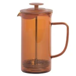 CAFETERA BOROSILICATO NARANJA