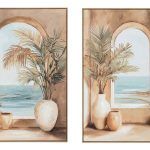 CUADRO LIENZO JARRONES 82.5X3.5X122.5