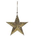 ESTRELLA METAL DORADA 53.5X12.5X52
